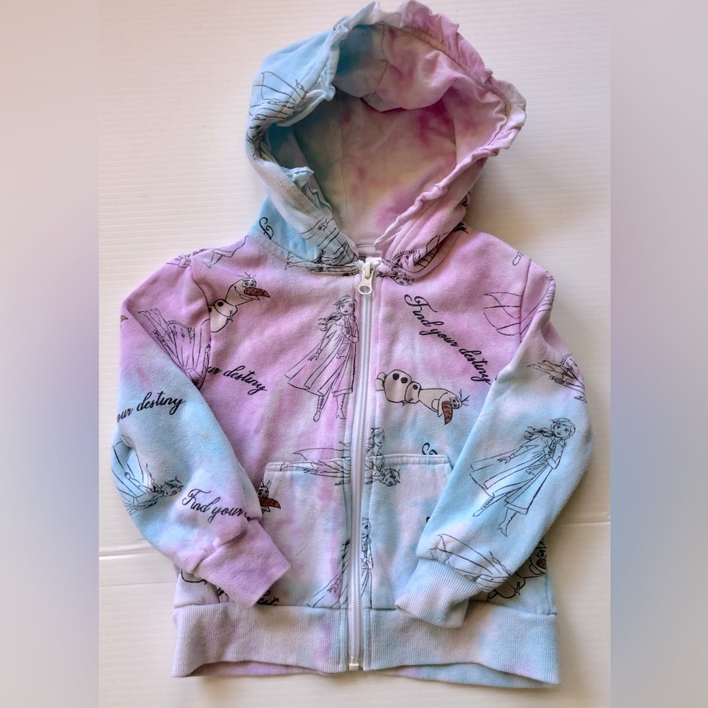 Kids’ Disney Frozen II Find Your Destiny Zip up Hoodie Size 3T